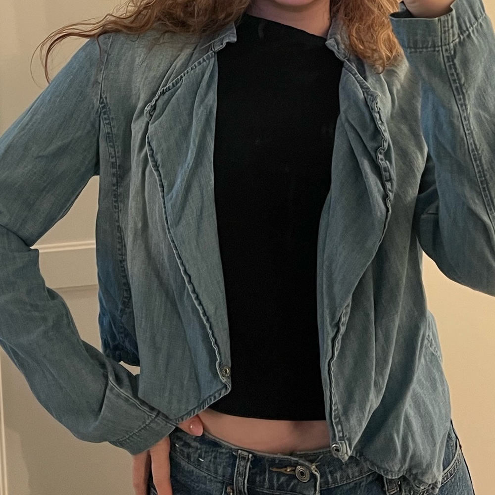 Light Blue Vintage Denim Jacket